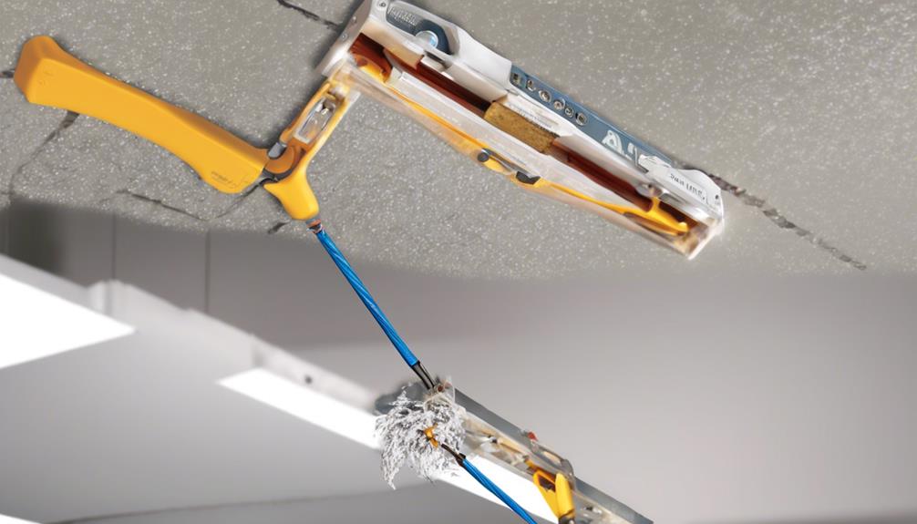 determining wire gauge in ceiling