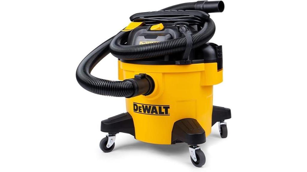 dewalt 6 gallon poly vacuum