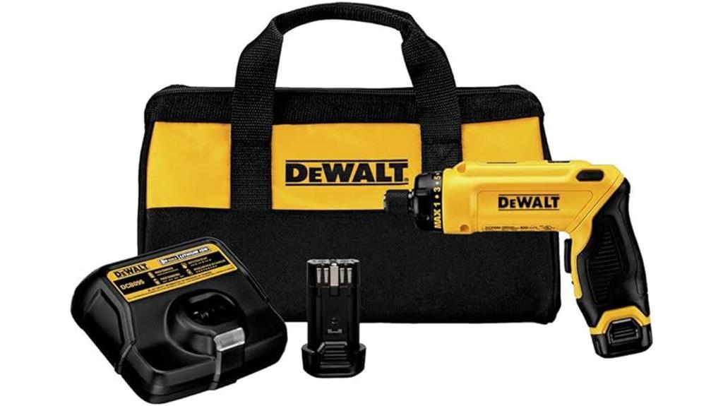 dewalt cordless screwdriver kit
