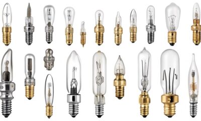 different light bulb bases