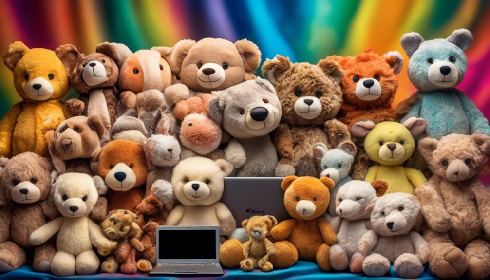digital marketplaces for stuffed animals