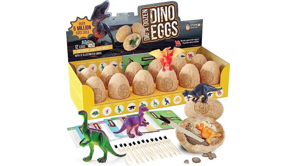 dinosaur egg excavation kit