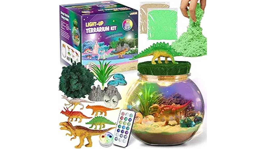 dinosaur themed diy craft set