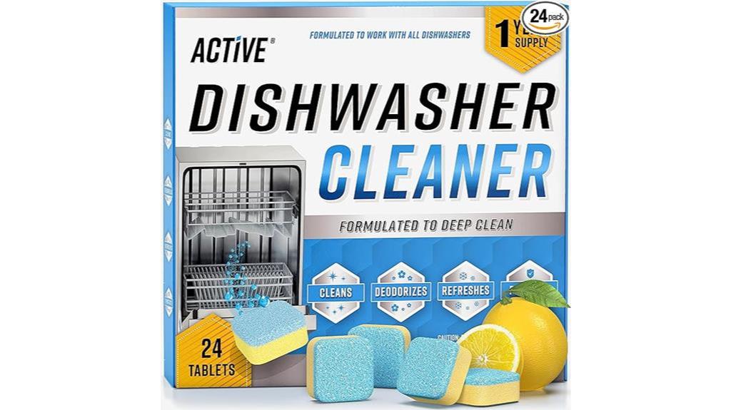 dishwasher cleaner and deodorizer