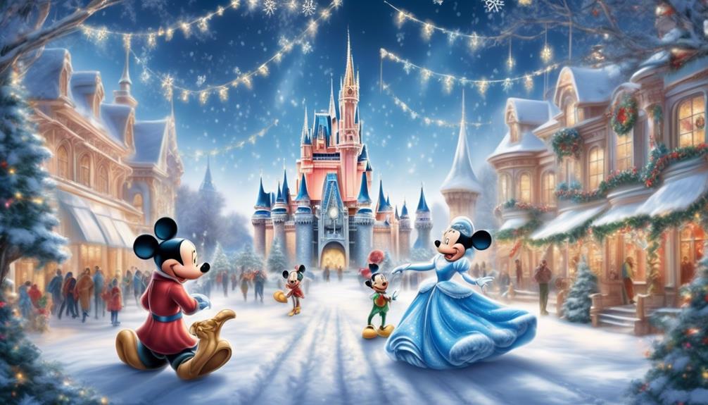 disney s christmas decorating schedule