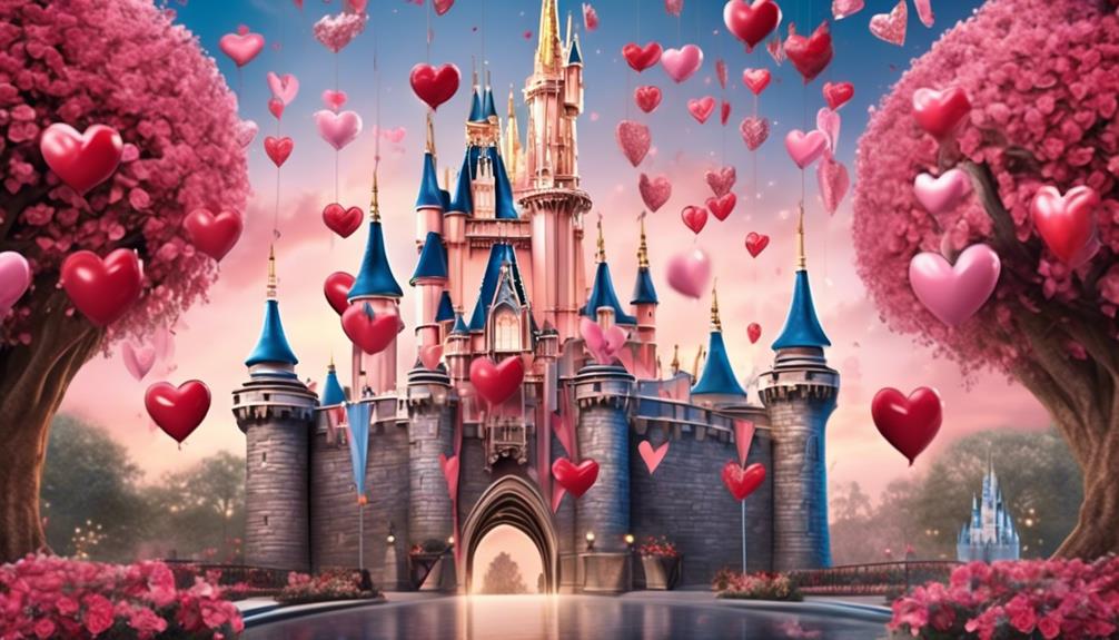 disney world valentine s decorations