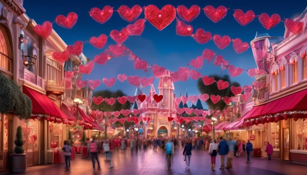 disneyland valentine s day decorations