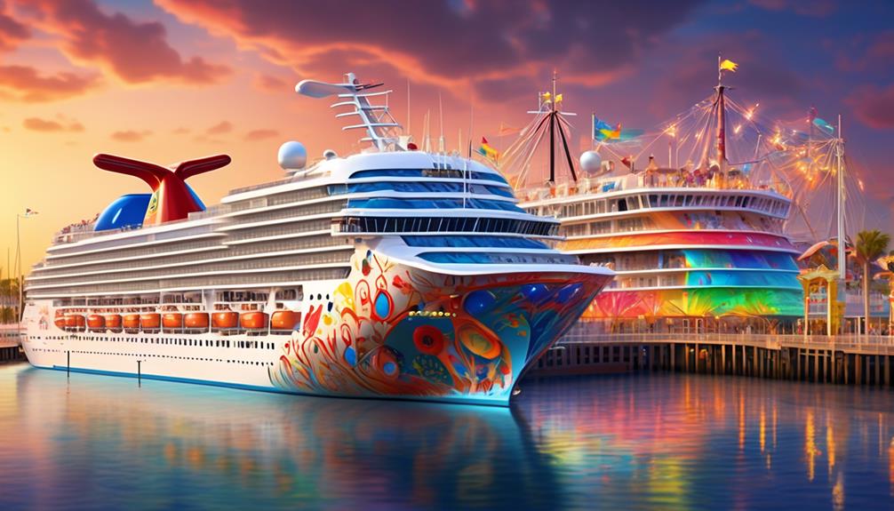 diverse carnival cruise choices