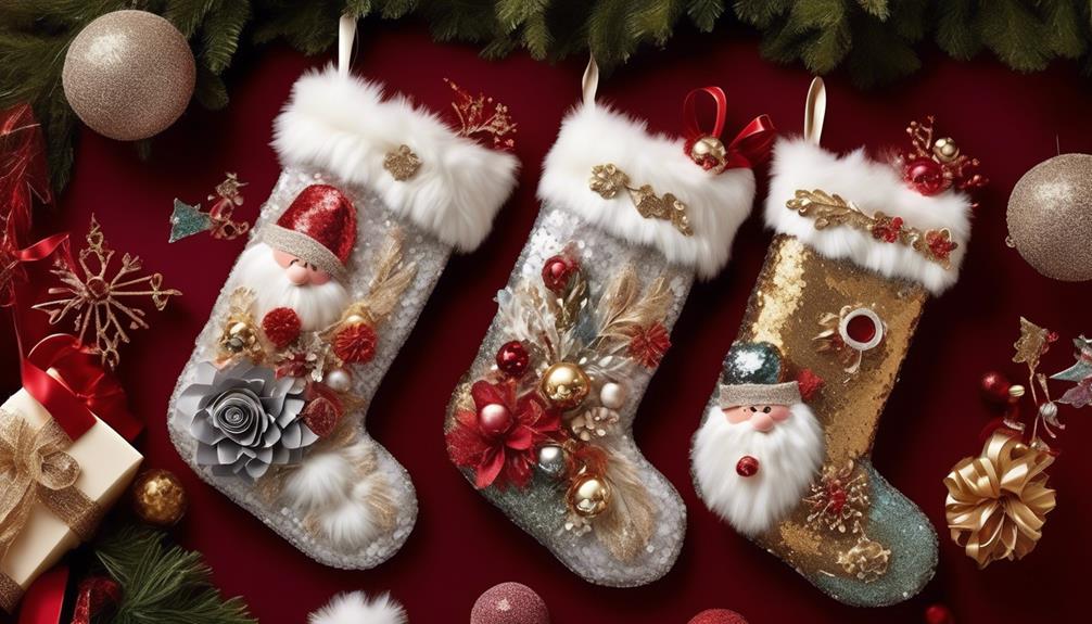 diy christmas stocking decorations