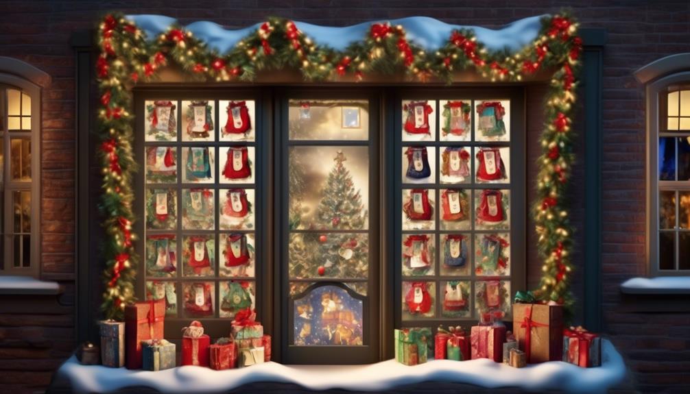 diy christmas window decoration