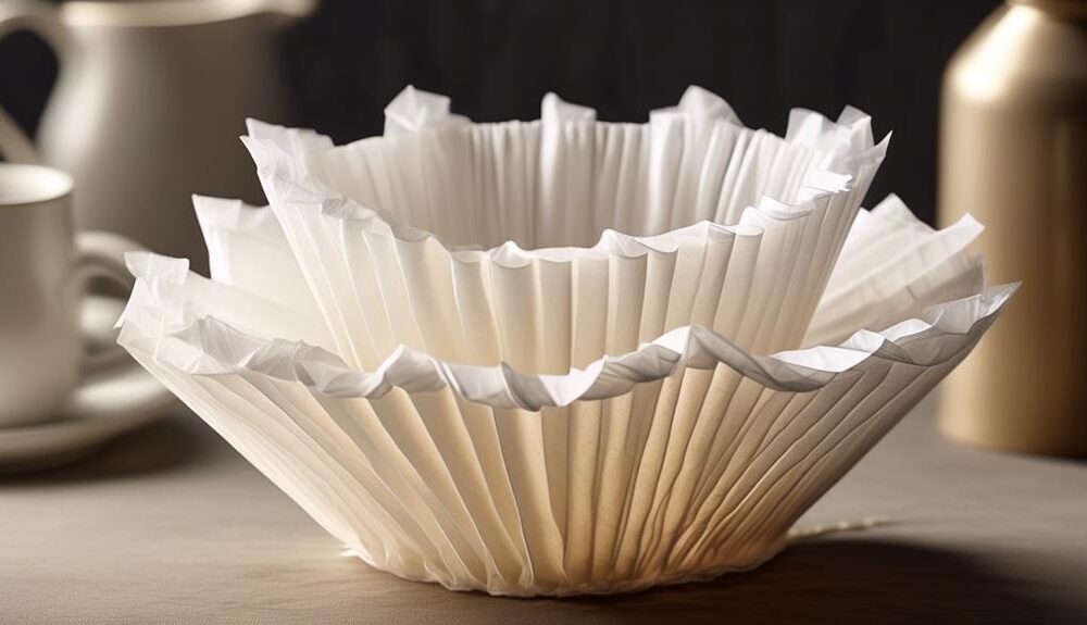 diy coffee filter garland