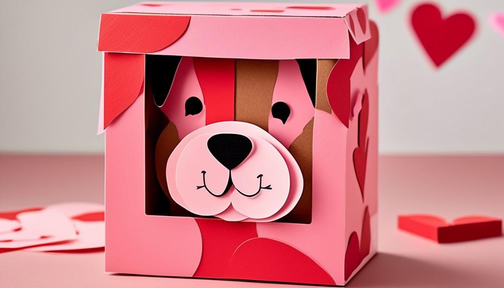 diy dog valentine box