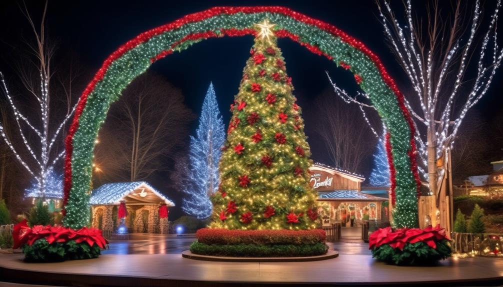 dollywood christmas decorations and lights