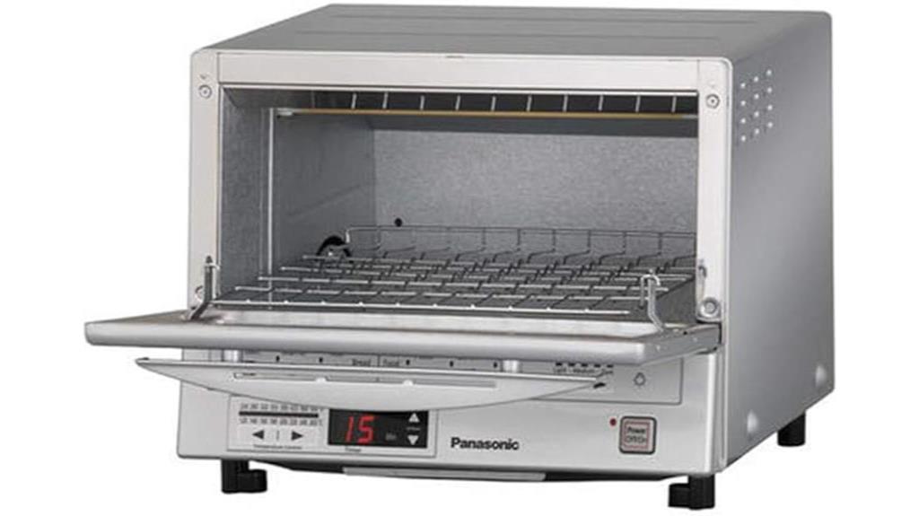 double infrared heating toaster
