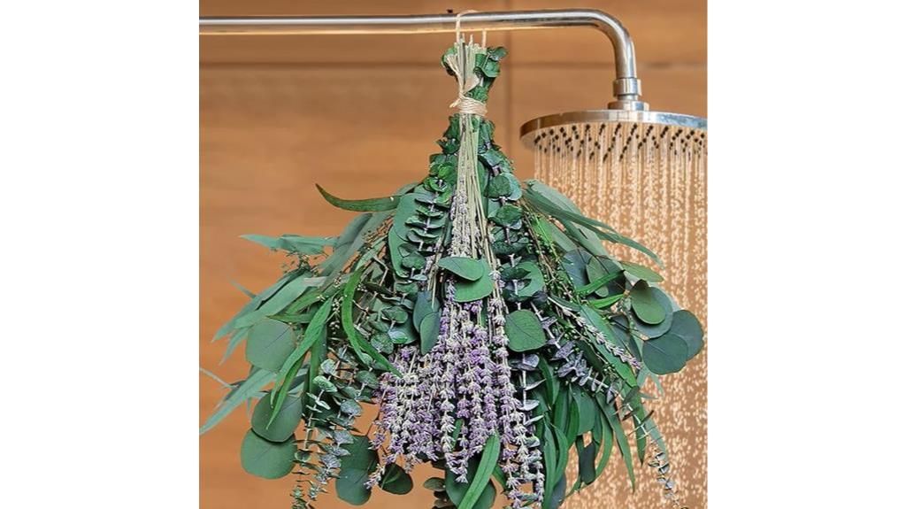dried eucalyptus and lavender