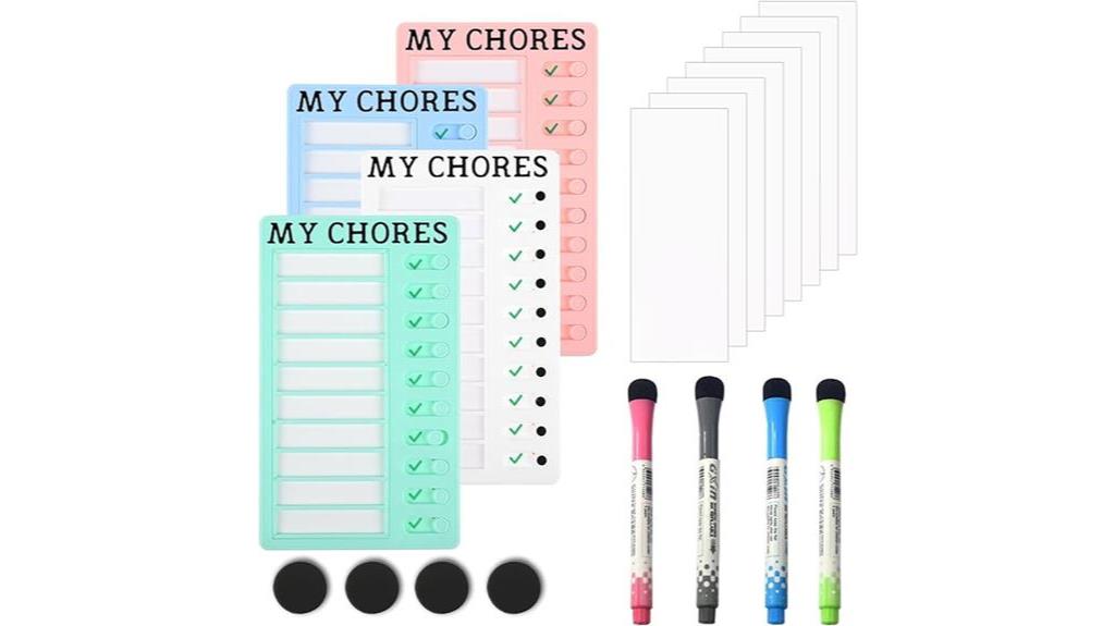 dry erase chore charts for kids