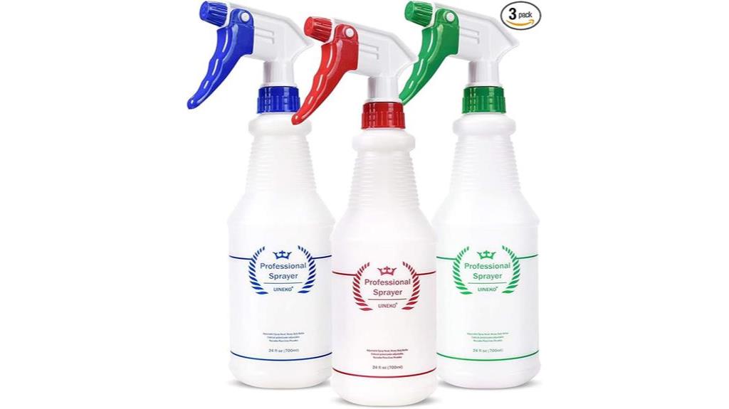 durable 24 oz spray bottles
