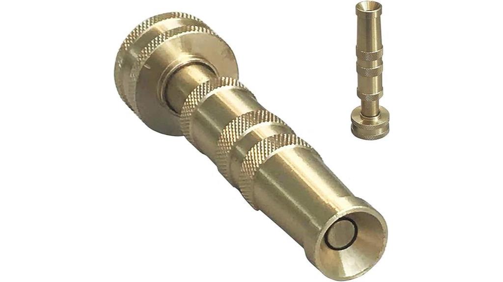 durable brass hose nozzle