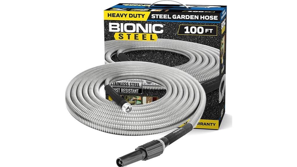 durable long lasting stainless steel hose