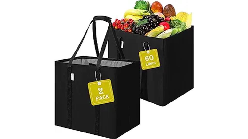 durable tote bag set