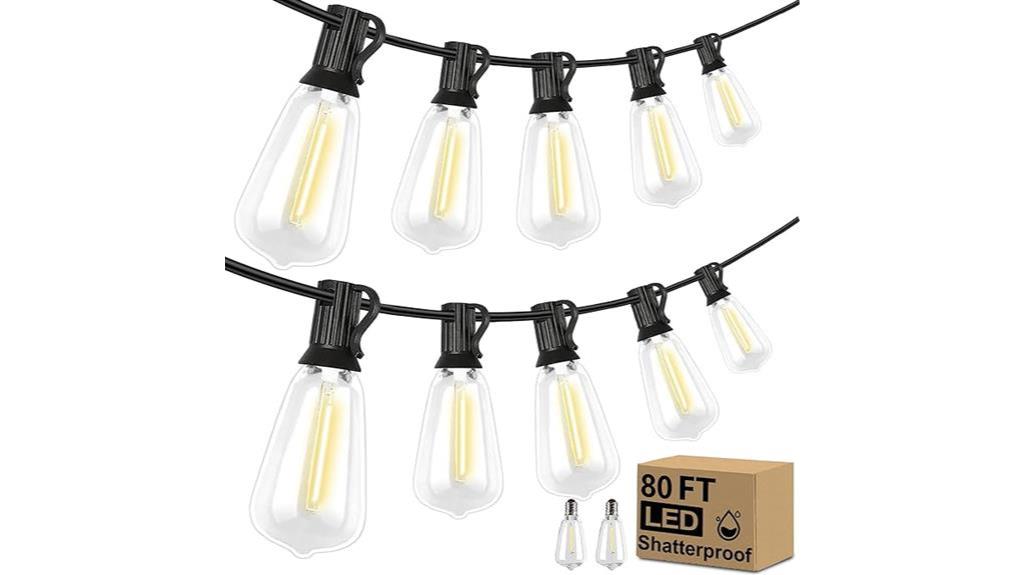 durable waterproof led string lights