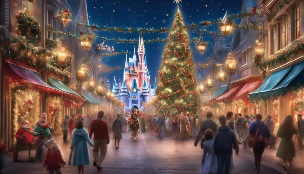 early christmas magic at disney