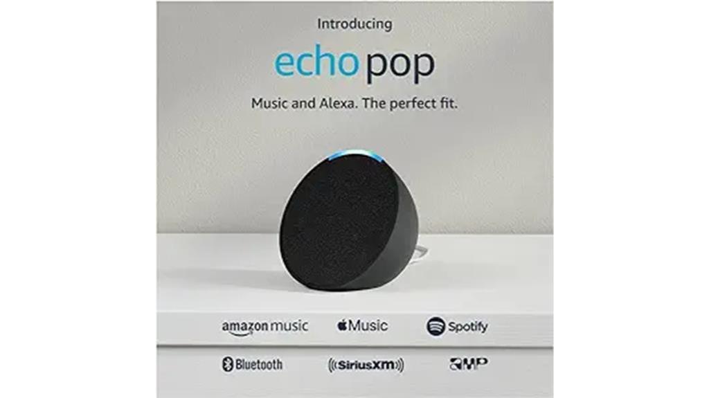echo pop smart speaker