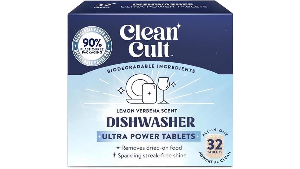 eco friendly dishwasher detergent tablets