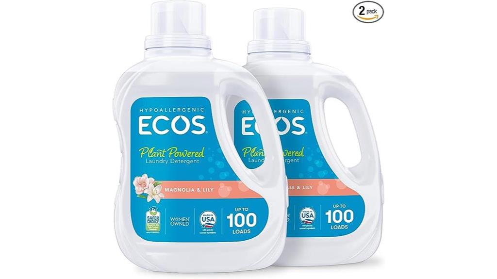 ecos magnolia lily liquid detergent