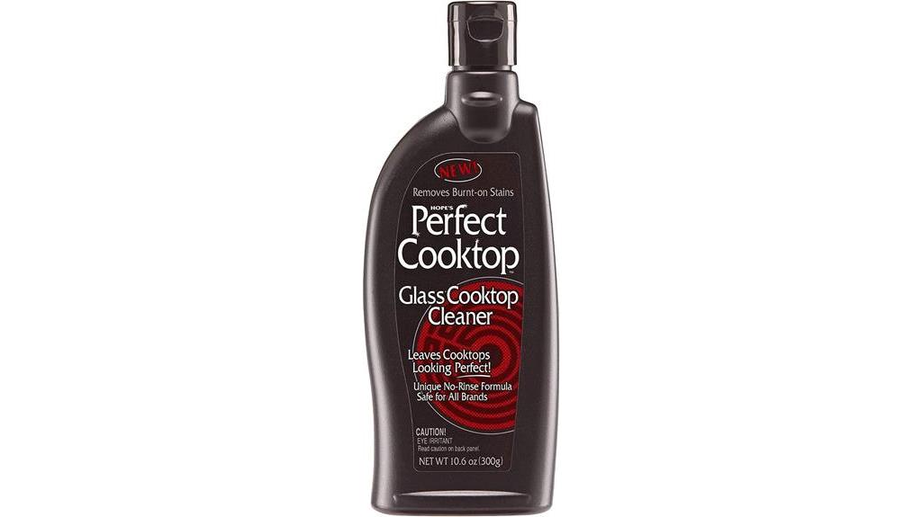 effective cleaner for cooktops