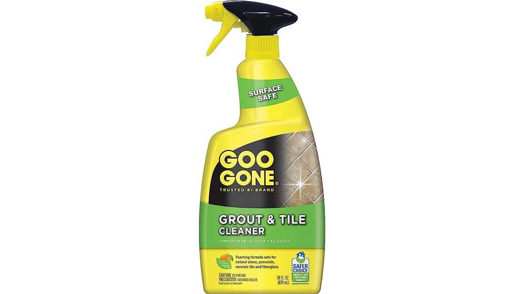 effective cleaner for grout