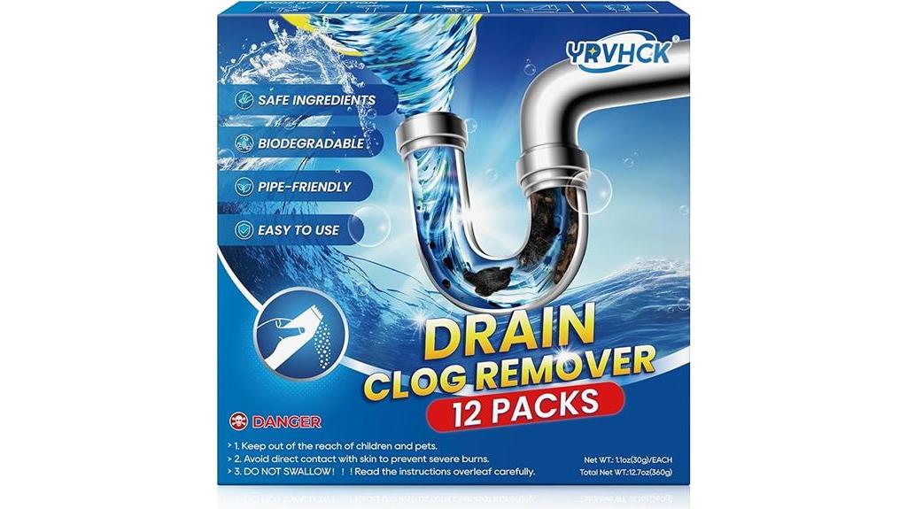 effective drain clog remover