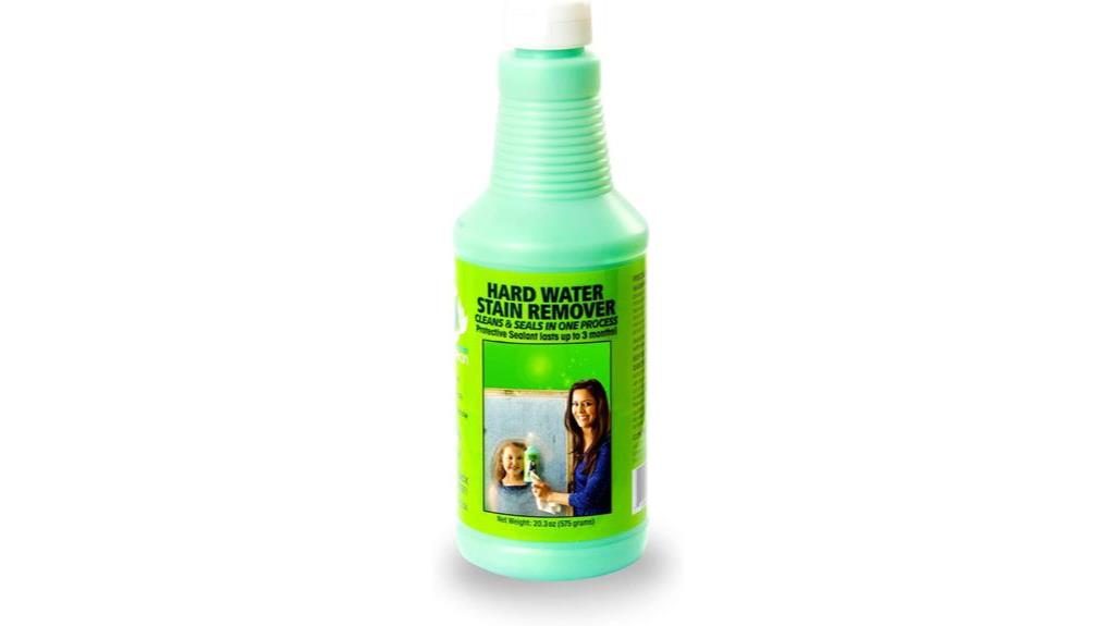 effective hard water stain remover