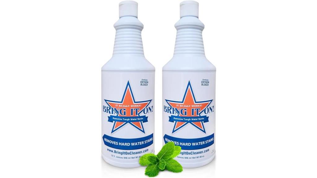 effective hard water stain remover