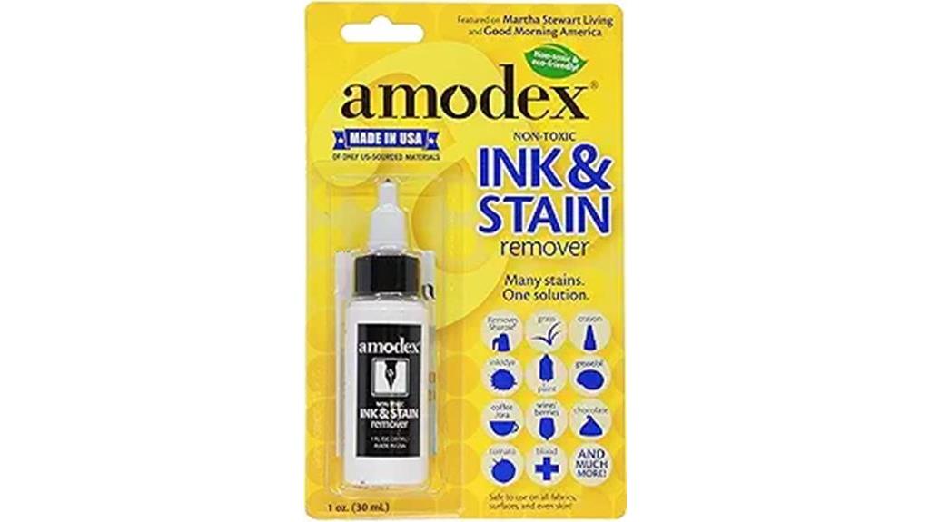 effective ink and stain remover