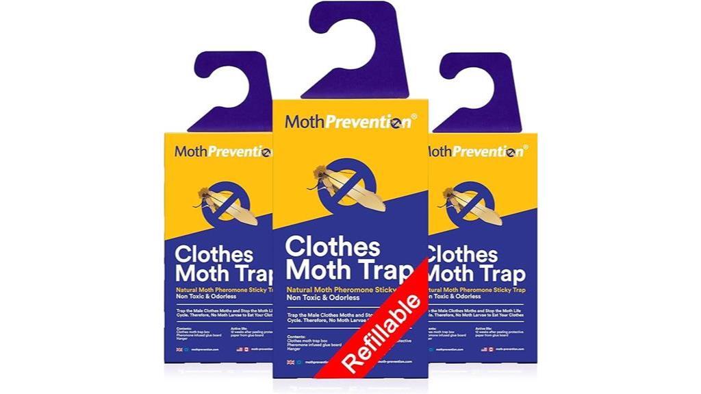 effective moth traps for clothes