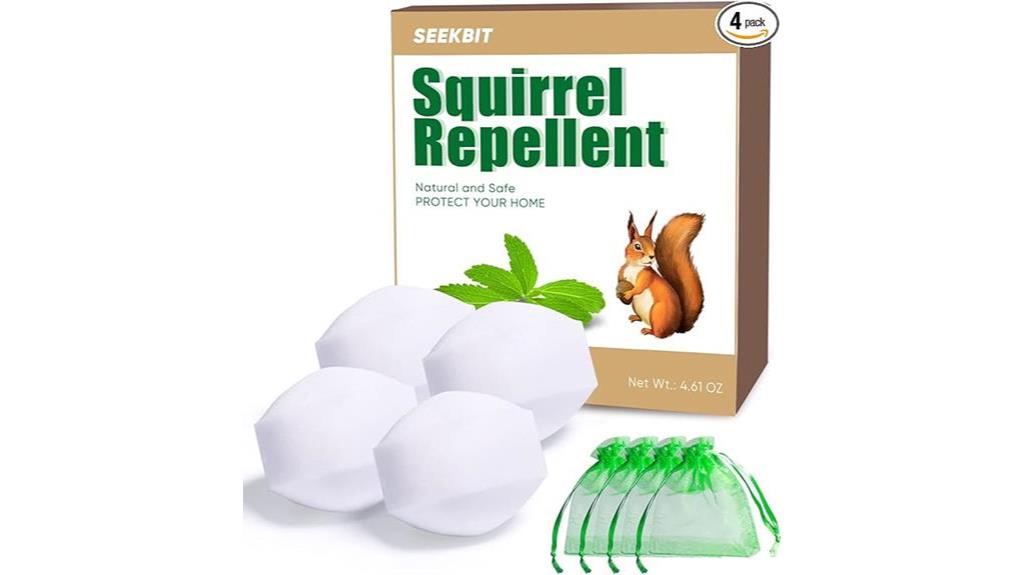 effective squirrel repellent solution