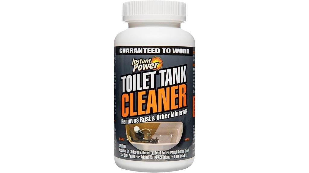 effective toilet tank cleaner
