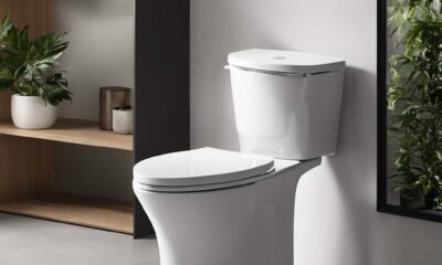 efficient gravity fed toilet with everclean surface 405 IP418932 1