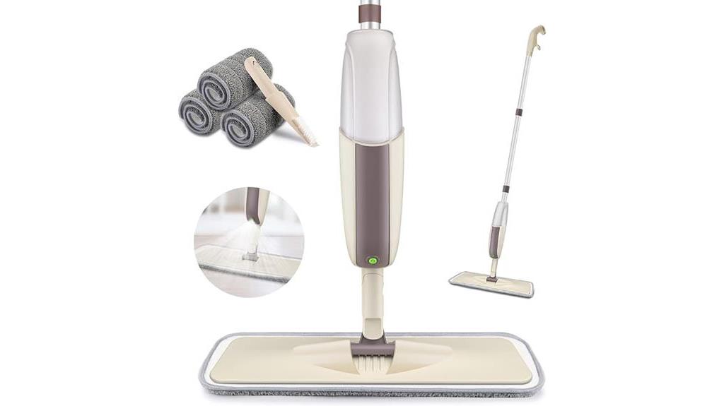 efficient and convenient floor cleaning