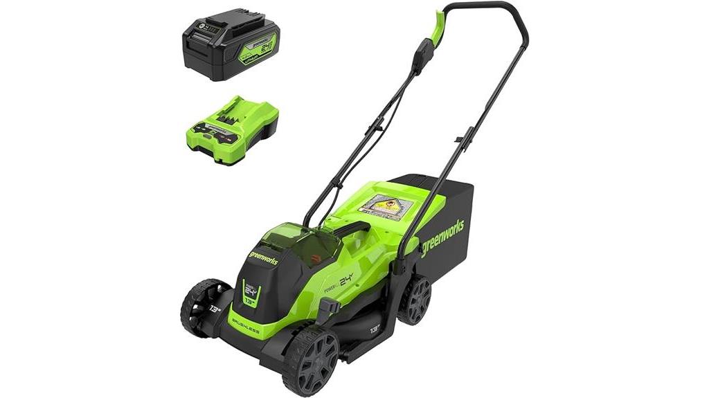 efficient and powerful cordless mower