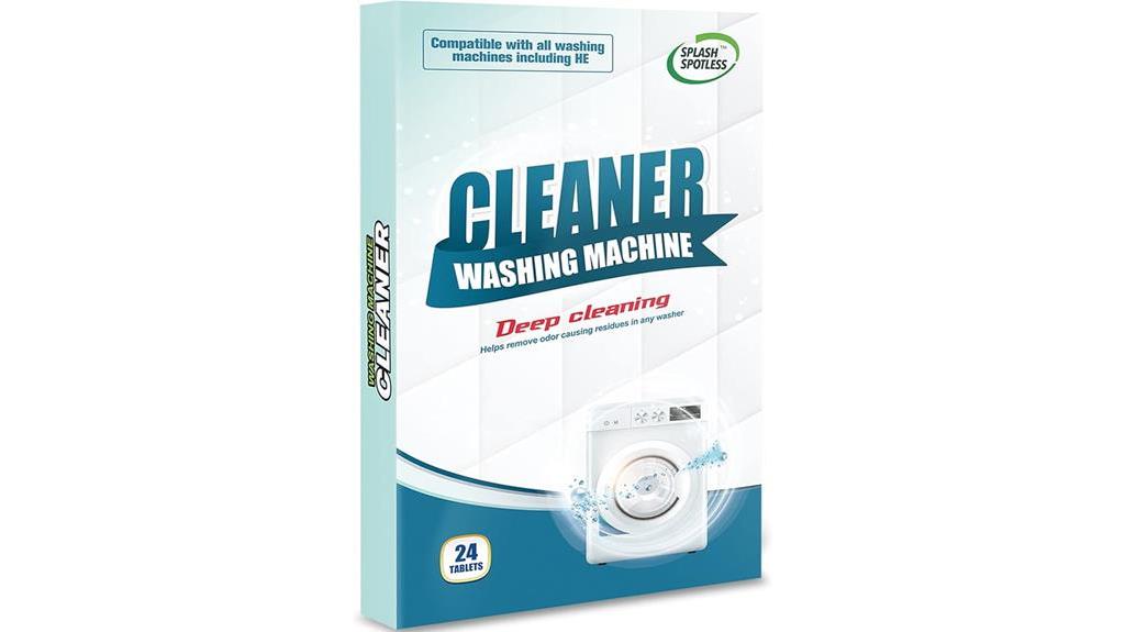 efficient cleaning tablets for washing machine