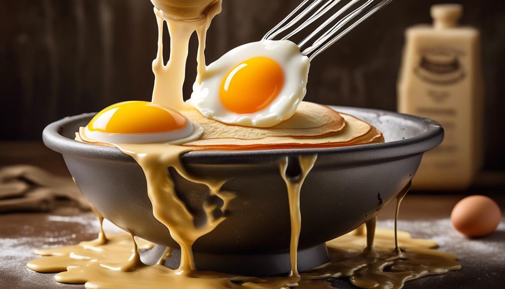 egg in pancake mix
