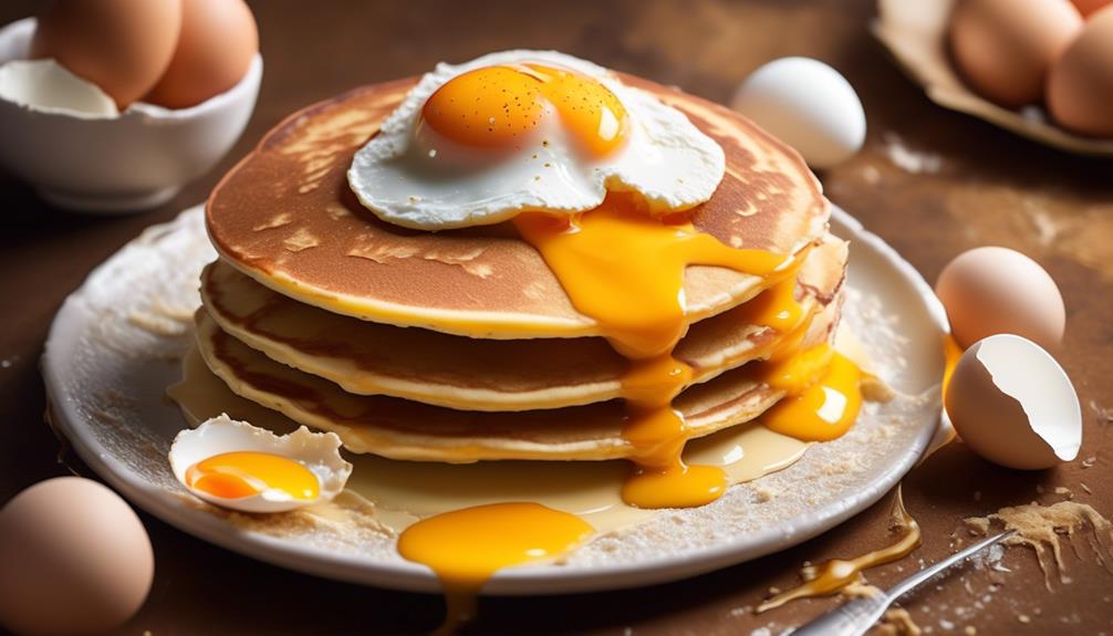 egg s impact on pancakes