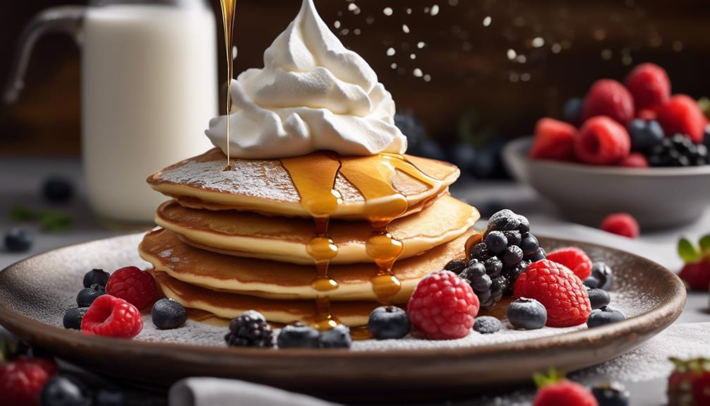 eggless pancakes fluffy tips