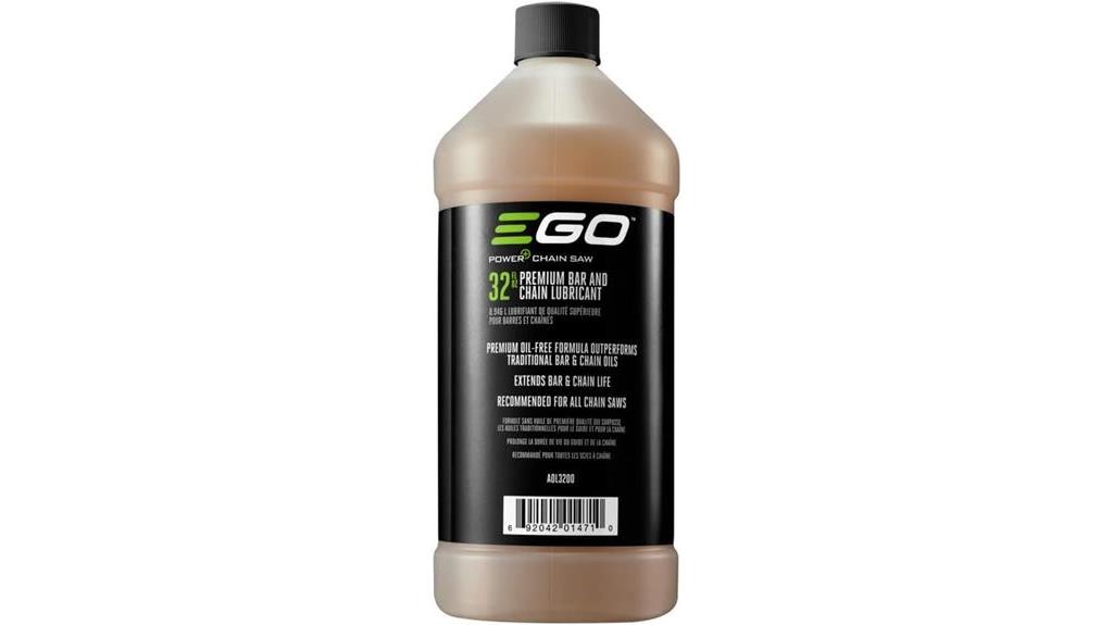 ego power chainsaw oil