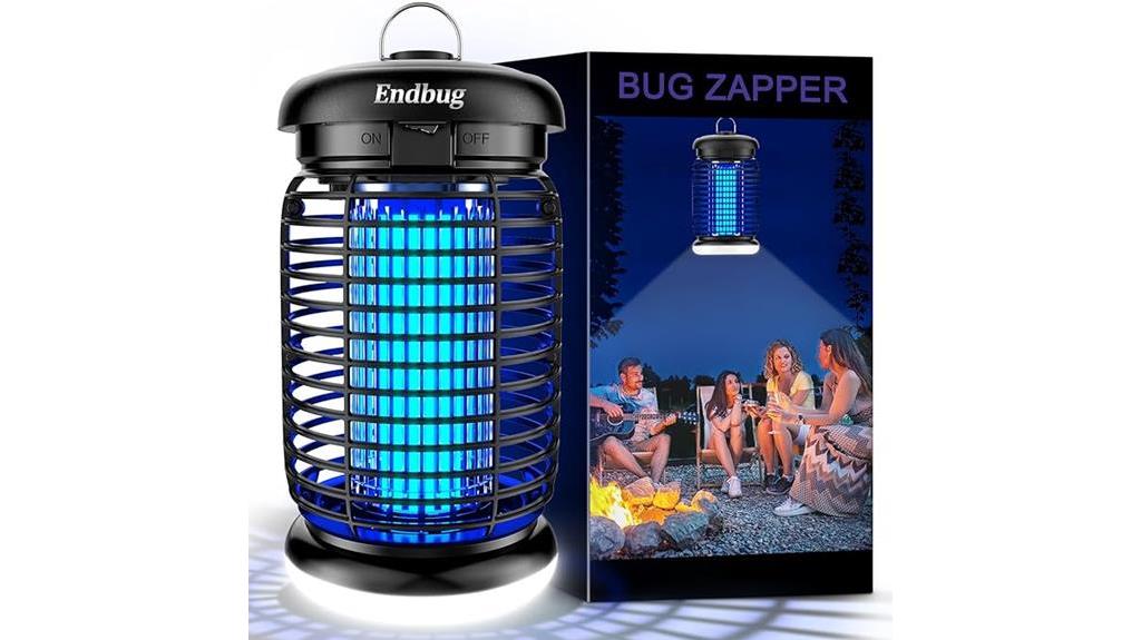 electric bug zapper with led light