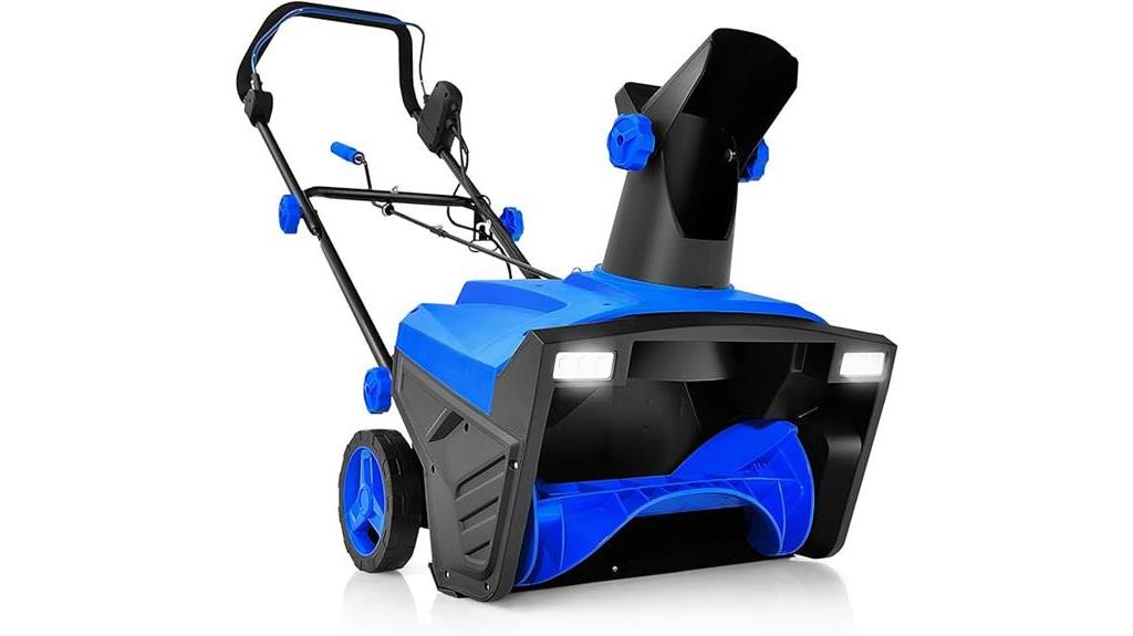 electric corded snow blower