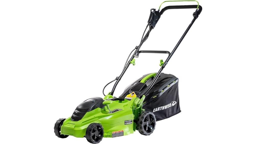 electric walk behind lawn mower