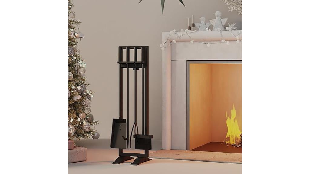 elegant and functional fireplace tools